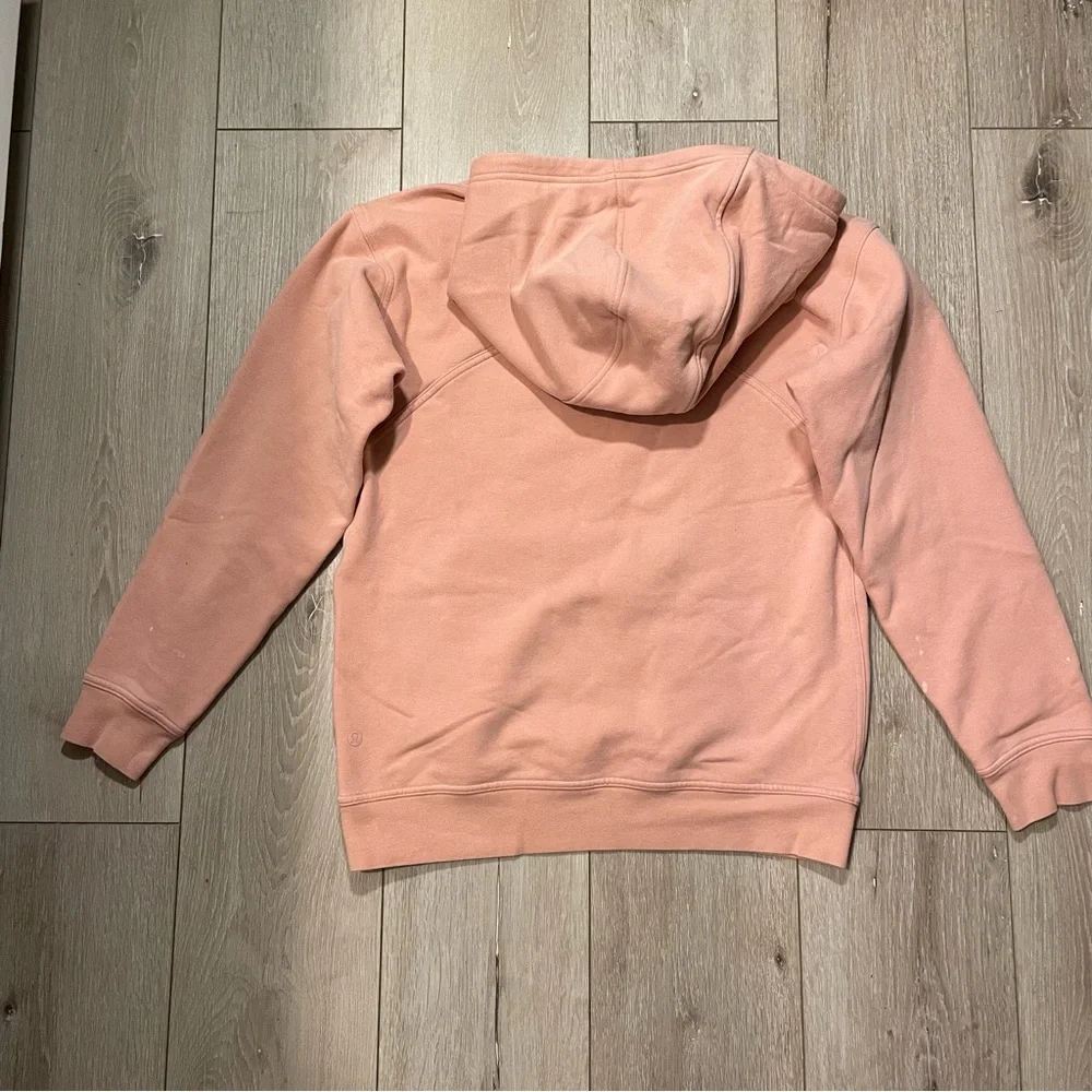 Lululemon All Yours Fleece Hoodie Pink Pastel Women's Size‎ 6